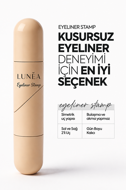LUNÉA Eyeliner Stamp | 5 Saniyede Kusursuz Eyeliner