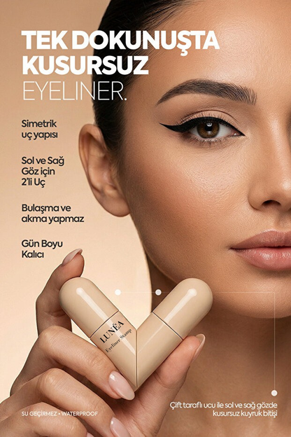 LUNÉA Eyeliner Stamp | 5 Saniyede Kusursuz Eyeliner