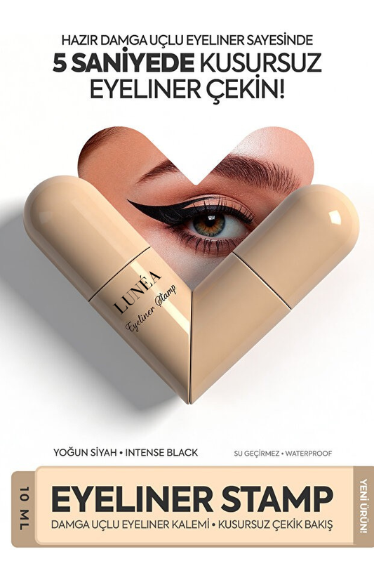 LUNÉA Eyeliner Stamp | 5 Saniyede Kusursuz Eyeliner